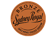 Bronze Medal Sydney Royal Show 2013