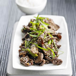 Korean style beef