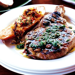 Steak with Chimichurri Sauce