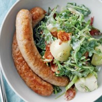 Potato Salad with Sausages