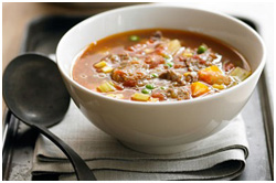 Chunky Beef and Vegetable Soup