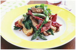 Warm Beef Salad with Rocket, Radicchio and Potato