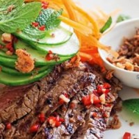 Vietnamese Beef and Glass Noodle Salad