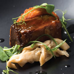 Korean-Braised Cape Grim Beef Short Rib With Kimchi Roesti