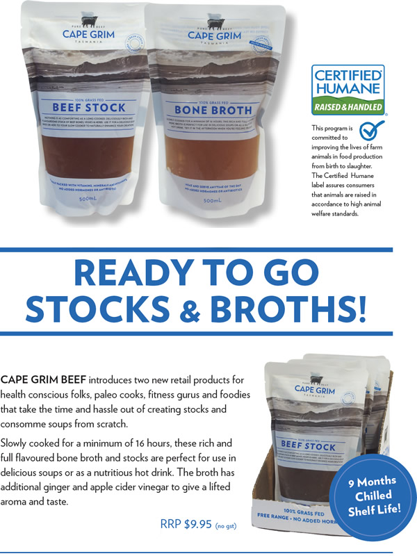 Beef Stock and Beef Broth from Cape Grim Beef Beef Stock and Beef Broth from Cape Grim Beef